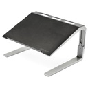 Soporte ajustable para laptop con 3 niveles de altura - en acero y aluminio para servicio pesado - con inclinacion - startech.co