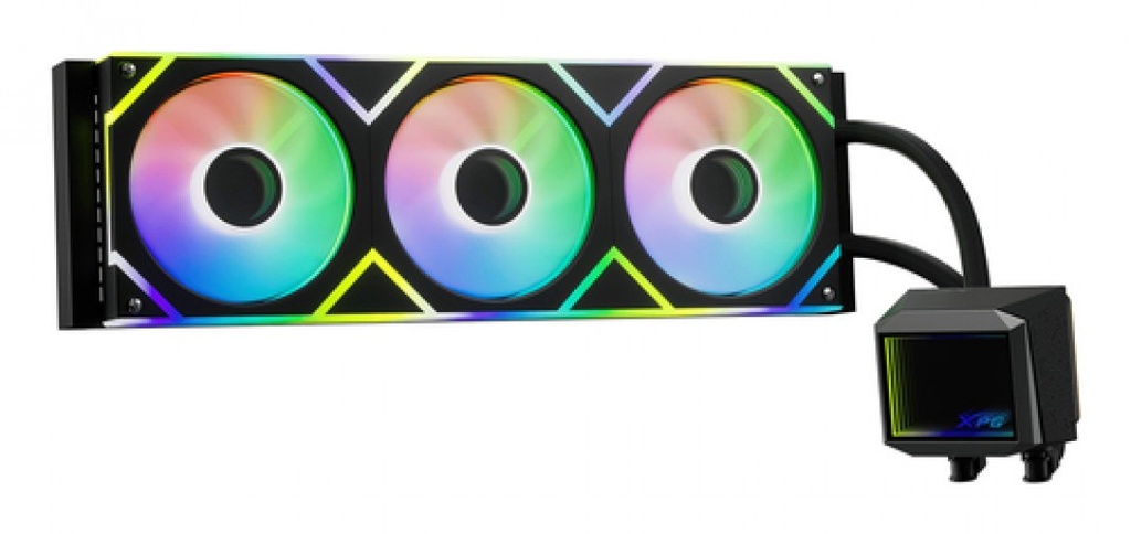 Enfriamiento Liquido Xpg Levante Ii 360, 3x120mm, Hasta 2000rpm, Negro
