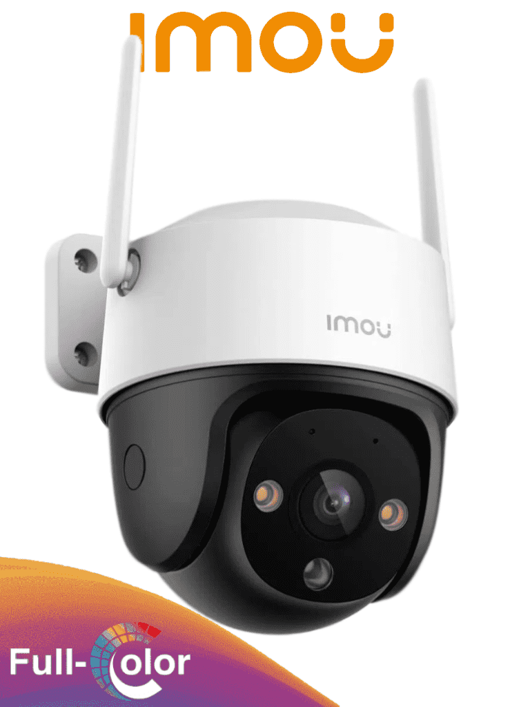Imou cruiser se+ 5mp (ipc-k7cn-5h1we) - cámara ip pt de 5mp con wifi full color, audio bidireccional, ir 30m, micrófono y altavoz integrados, disuasión activa sirena 110db, autotracking, ranura microsd e ip66 #topimou, #congimou1