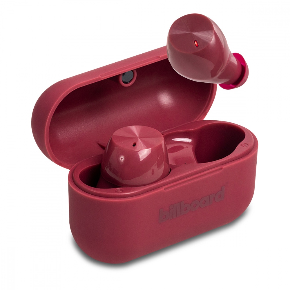 Billboard Audífonos Intrauriculares con Micrófono Soul Track, Inalámbrico, Bluetooth, Cancelación de Ruido, Morado