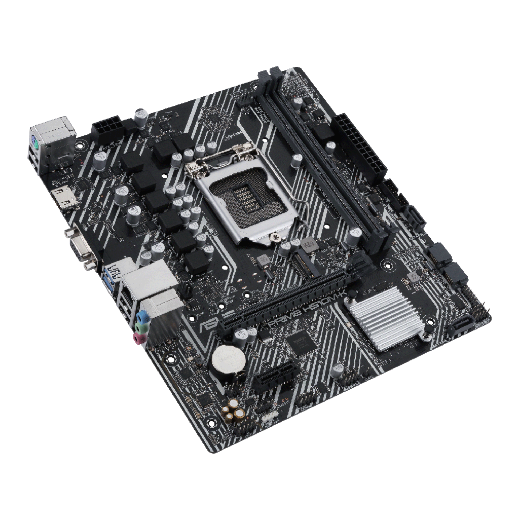 Tarjeta madre asus micro-atx prime h510m-k r2.0  s-1200 intel h470  hdmi 64gb ddr4 para intel prime h510m-k