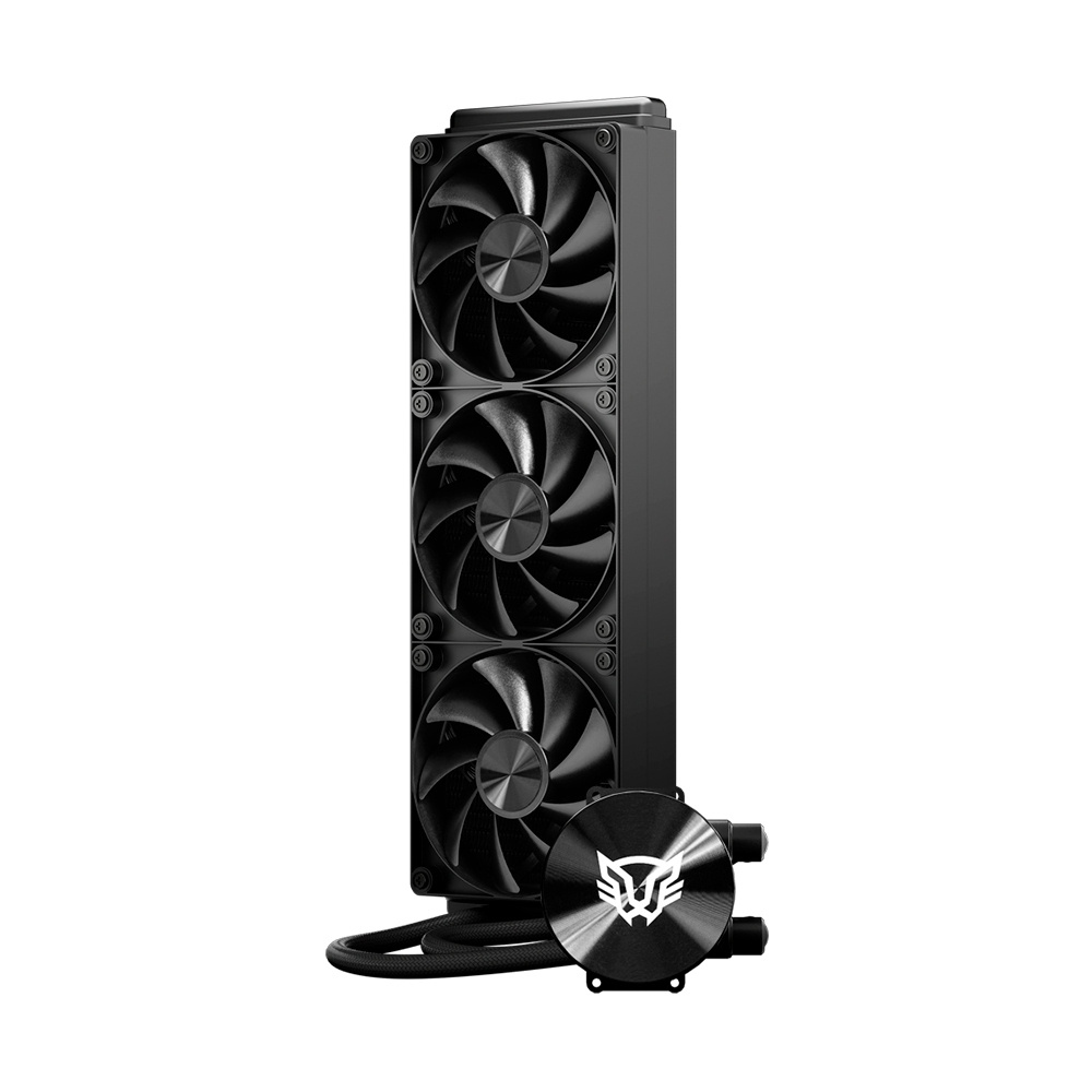 Balam Rush Cryo Allblack Enfriamiento Líquido para CPU, 3x 120mm, hasta 1800RPM, Negro