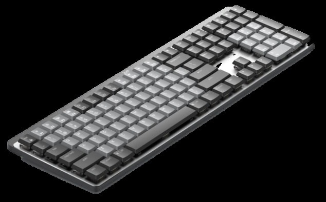 Teclado logitech mx mechanical bt usb bolt graphite (920-010845)