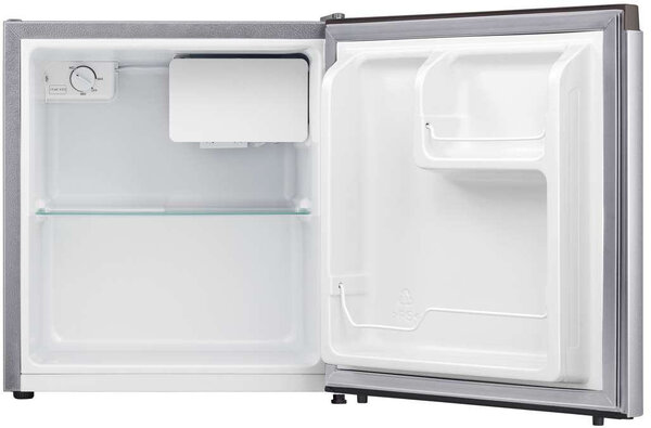 Frigobar hisense 1.6 pies color plata