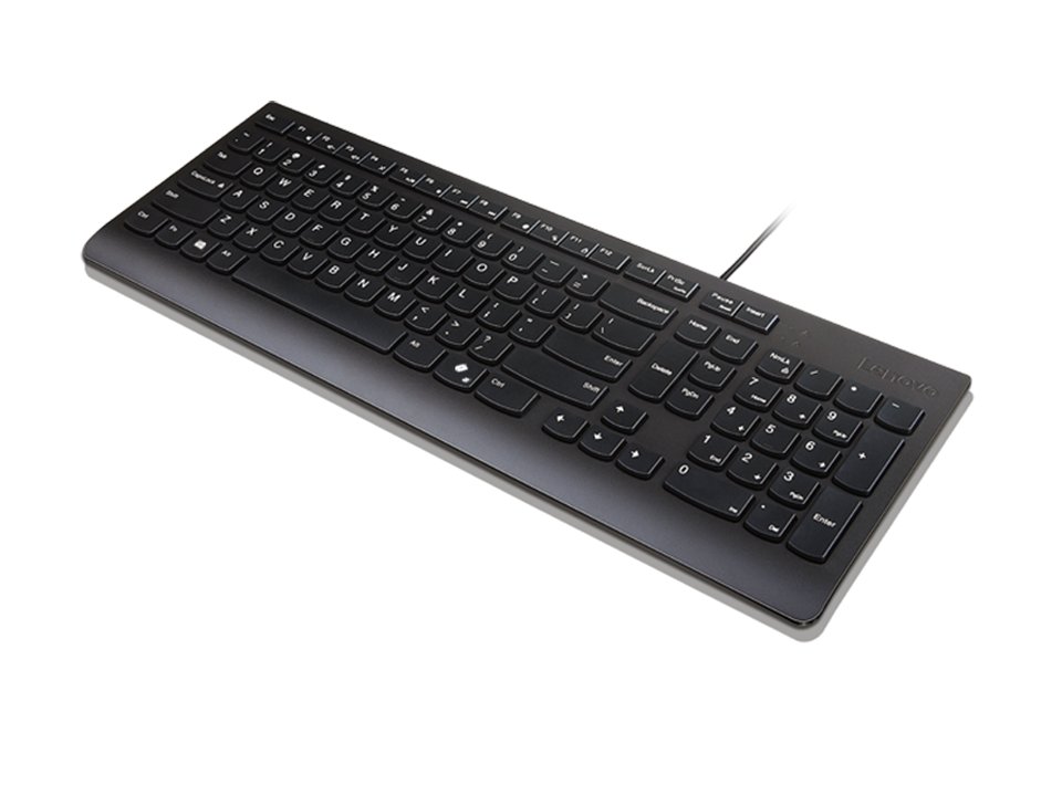 Teclado lenovo con cable essential negro - la español 171 4y41r64657 -