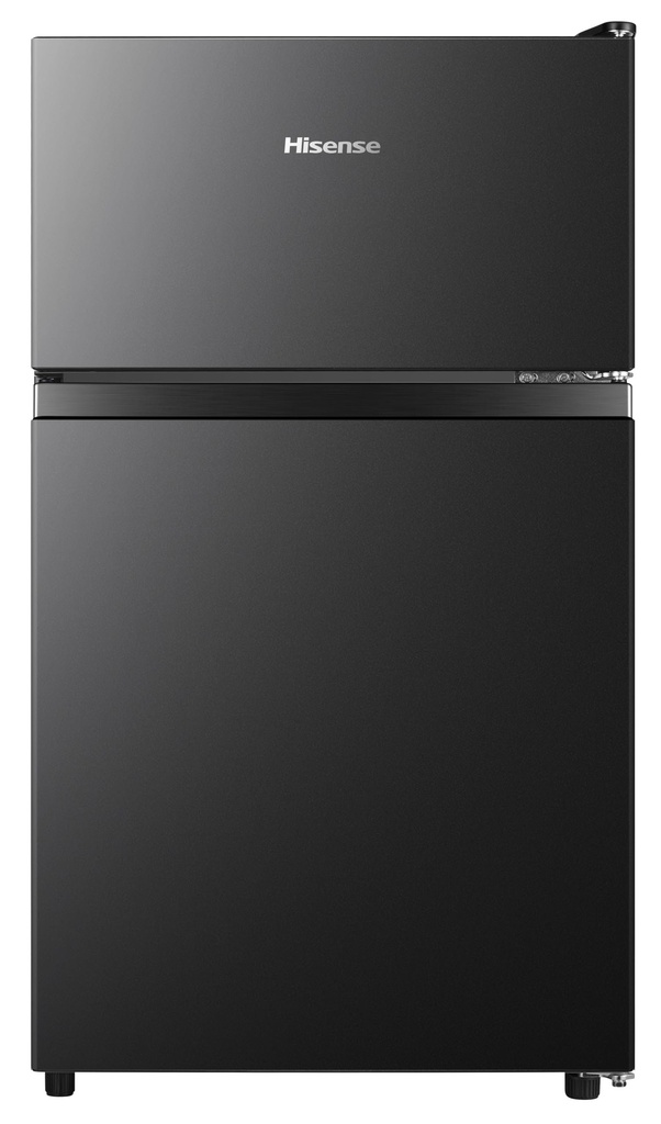 Frigobar hisense 3.1pies 2 puertas negro