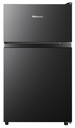 Frigobar hisense 3.1pies 2 puertas negro