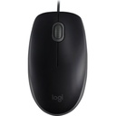 Mouse Logitech M110 SILENT 1000 DPI USB 3 Botones