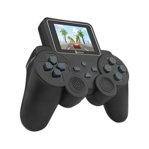 Consola getttech portatil lcd 24." 520 juegos instalados bocina integrada negro ggh-ch24g-01