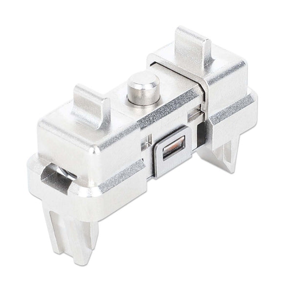 Intellinet 716512 Clip de Montaje para Panel de Parcheo, 12 Piezas, Acero Inoxidable