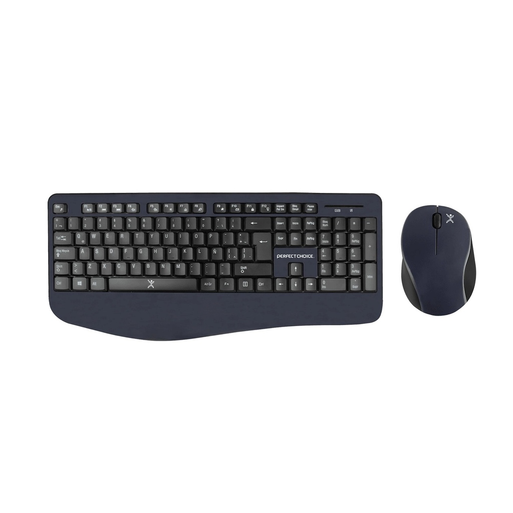 Kit De Teclado Y Mouse Perfect Choice PC-201236 RF Inalámbrico Español