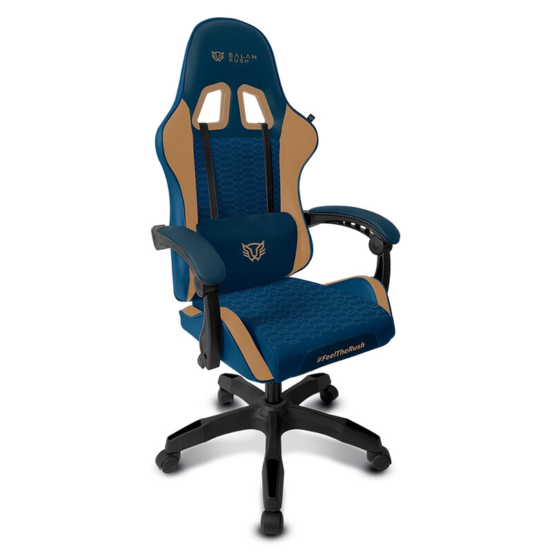Silla power rush v2  balam rush reposabrazos fijos - pistón de gas clase 3