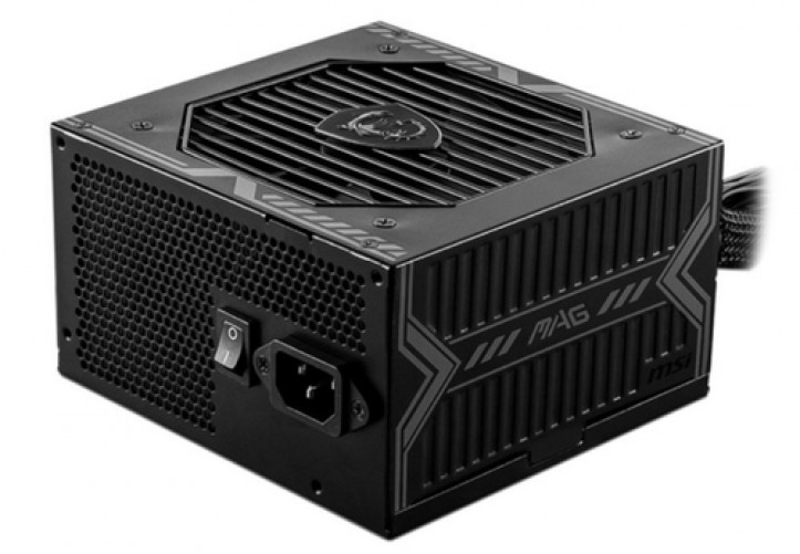 Fuente De Poder Msi Mag A650gn Ii, 650w, 80 Plus Gold, 24-pin Atx, 120mm, Negro