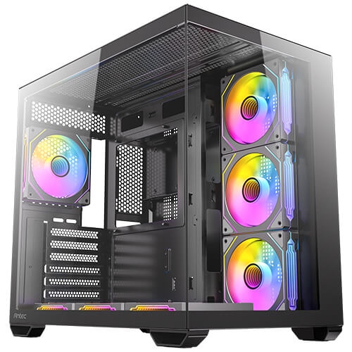 Gabinete PC Antec Cx Mirror | Media torre ATX | 7 Ventiladores