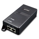Inyector ultra poe 60w 4-pares utp, compatible 802.3af/at gigabit 10/100/1000 mbps