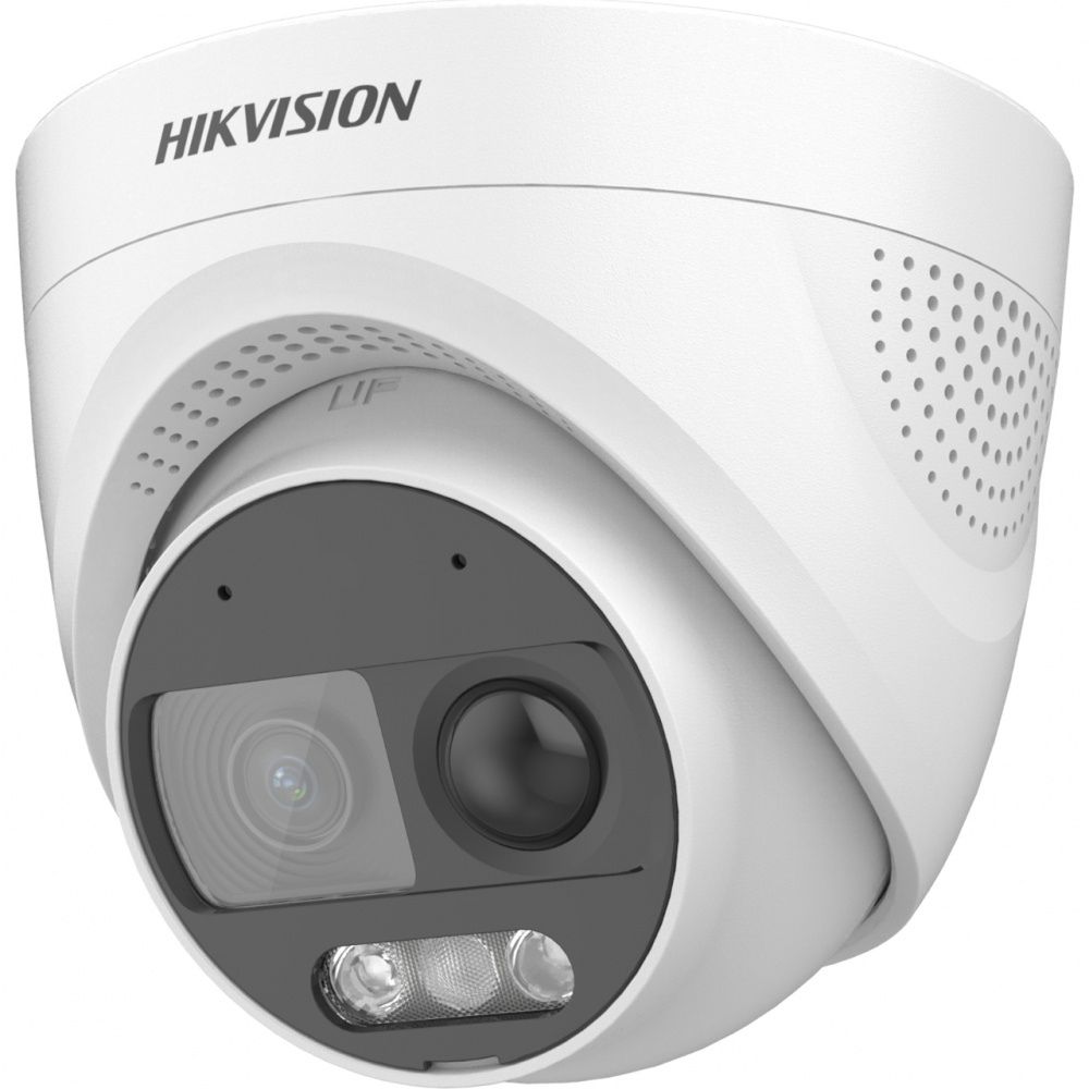 Turret turbohd 2 megapixeles (1080p) / imagen a color 24/7 / lente 2.8 mm / luz blanca 20 mts / exterior ip67 / wdr 130db / sens