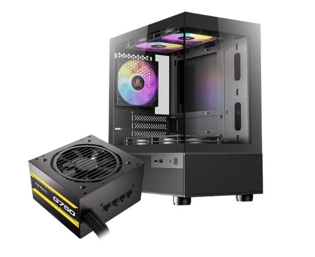 Gabinete PC Antec Cx200m Rbg Elite | Mini Tower ATX