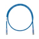 Cable de parcheo utp categoría 6, con plug modular en cada extremo - 1.5 m. - azul
