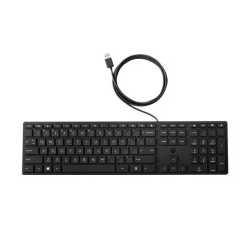 Teclado HP 320K, Alámbrico, USB, Negro, Español