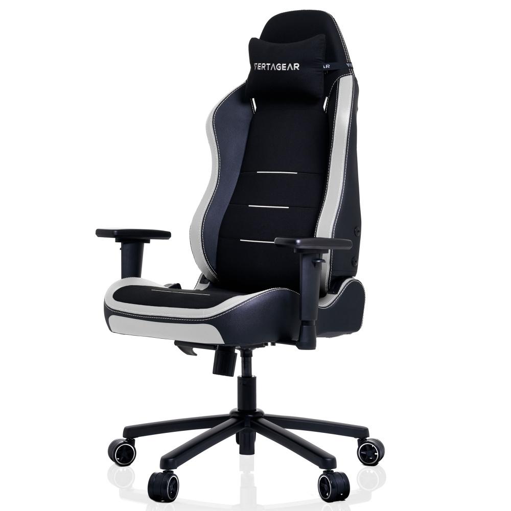 Vertagear Silla Gamer SL3800 HYGENNX, hasta 100kg, Negro/Blanco
