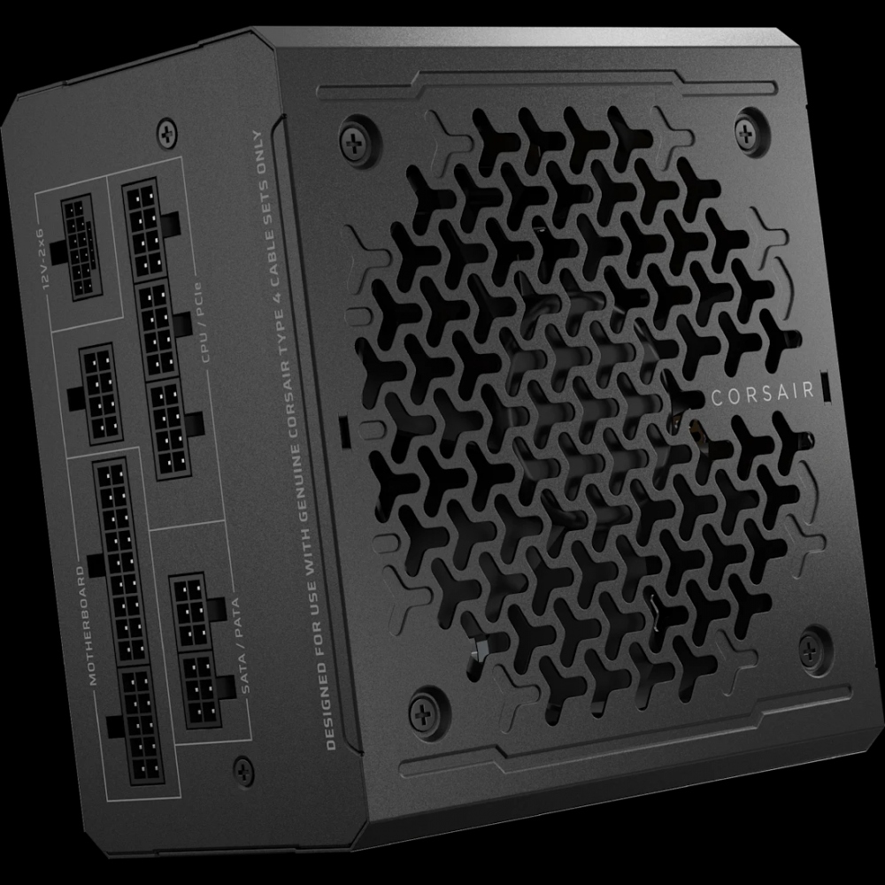 Fuente de Poder Corsair RM1000e 80 PLUS Gold ATX, Modular, 24-pin ATX, 120mm, 1000W