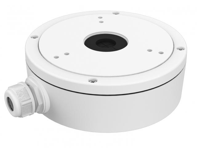Caja de conexiones de exterior con tapa para cámaras tipo eyeball y turret / ip66