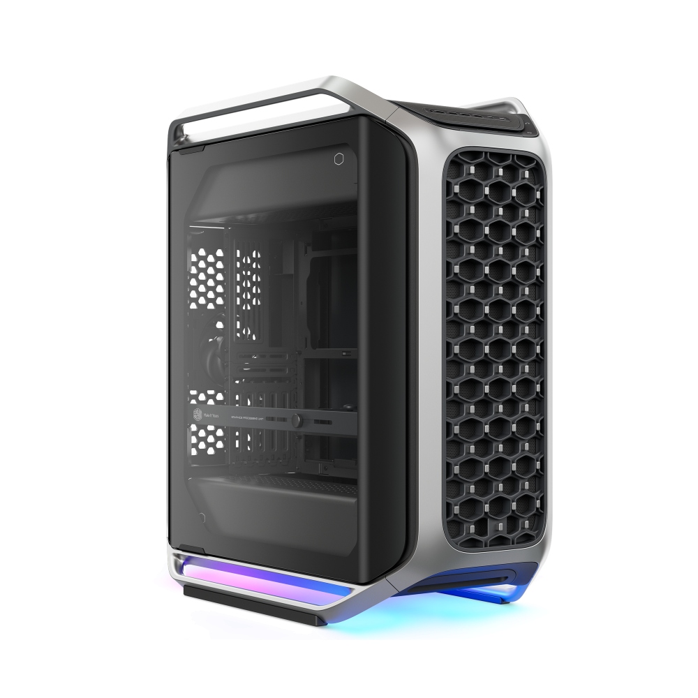 Gabinete Cooler Master COSMOS C700P, Full Tower, ATX/CEB/EATX/EEB/Micro-ATX/Mini-ITX, USB 3.0, sin Fuente, 3 Ventiladores Instalados, Negro/Plata
