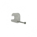 Grapa para cable redondo de 7mm color transparente (100pzs) (3103-00100)