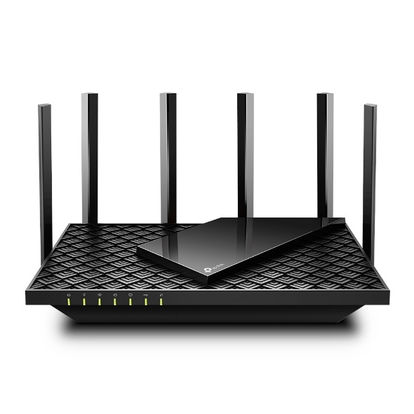 TP-Link Router con Sistema de Red Wi-Fi en Malla AX5400, 4 x RJ-45, 5400 Mbit/s WLAN, Doble Banda 2.4/5 GHz, Wi-Fi 6, 6 Antenas Externas, 1 Pieza