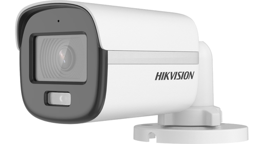 Bala turbohd 3k (5mp) / lente 2.8 mm / micrófono integrado / imagen a color 24/7 / luz blanca 20m / exterior ip67 / dwdr / 4 tec