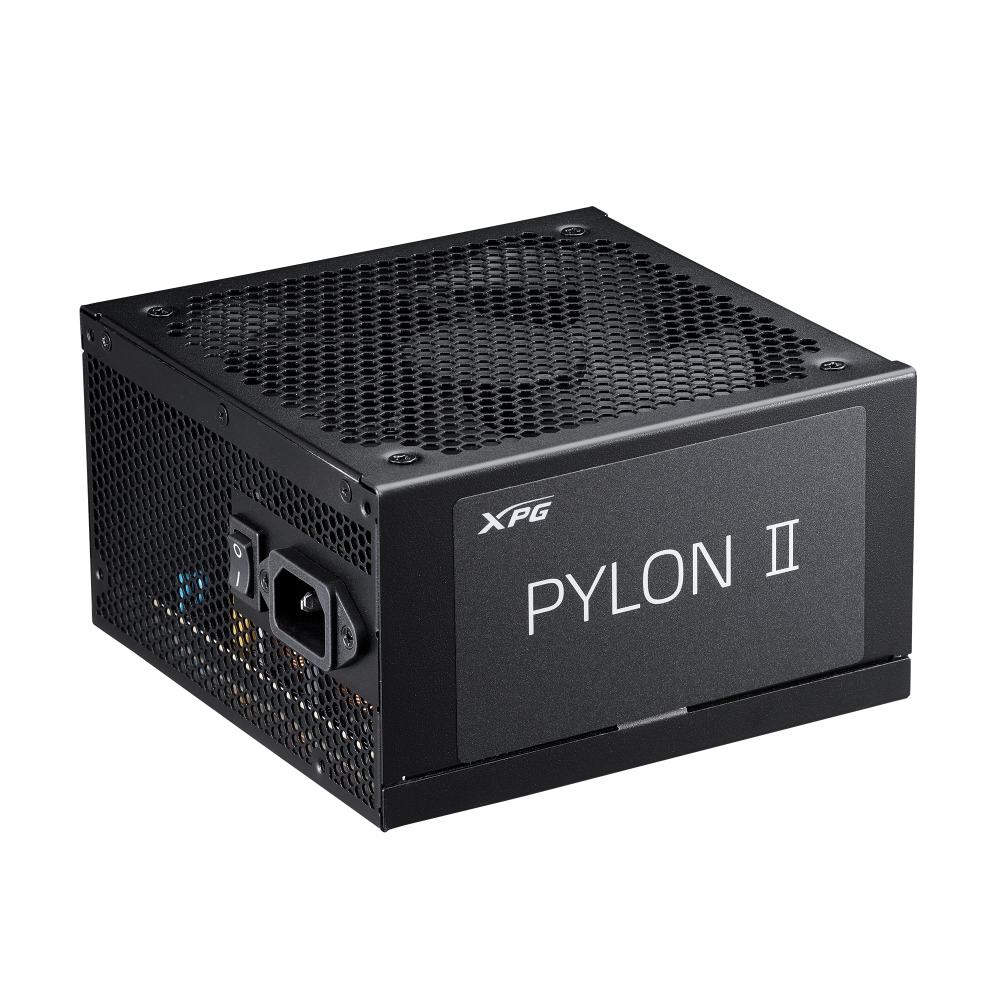 Fuente de Poder XPG PYLON II 80 PLUS Bronze ATX, Semi-Modular, 24-pin ATX, 12VHPWR, 135mm, 650W
