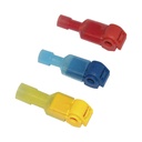 Kit de 60 conectores para cableado eléctrico tipo t-tap / conectores tipo unión