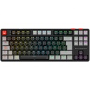 Teclado Gamer Balam Rush Level Pro GK990 LED RGB TKL, Teclado Mecánico, Outemu Red, Inalámbrico, RF Inalámbrico/Bluetooth, Negro, Español