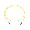 Jumper de fibra óptica monomodo lc/lc simplex de 1 metro 