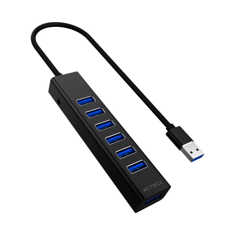 Acteck Hub USB-A - USB-A 3.1, 5 Gbit/s