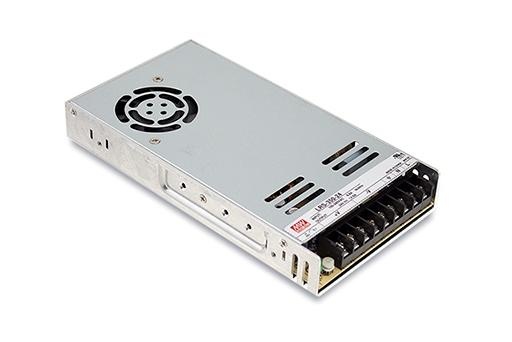 Fuente de poder industrial conmutada 350w de potencia, 12vcc, 29a