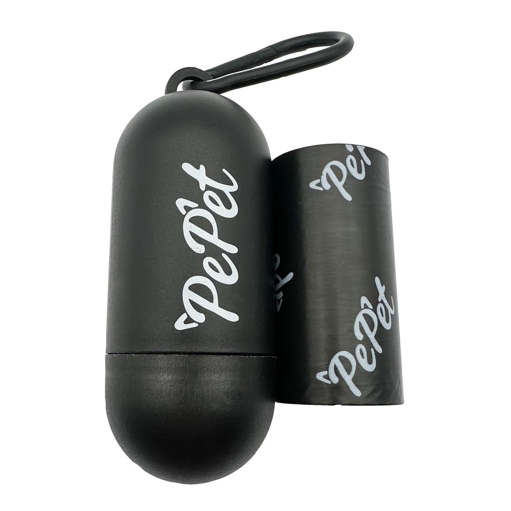 Dispensador de Bolsas para Desechos Pepet 2 Rollos 30 Bolsas