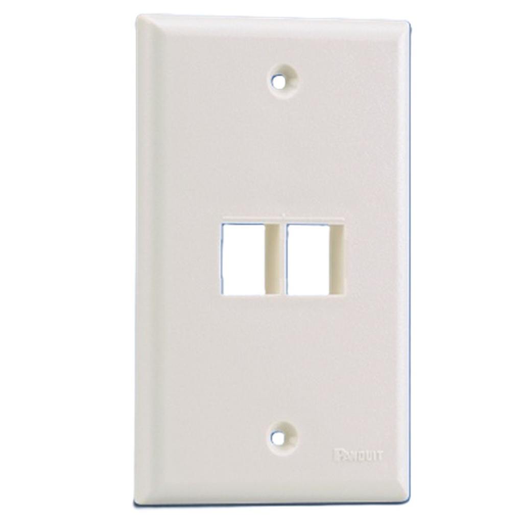 Placa de Pared Vertical Panduit NK2FNEI 2 Puertos NetKey