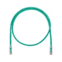Cable de parcheo utp categoría 6, con plug modular en cada extremo - 6 m. - verde
