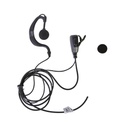 Micrófono - audífono de solapa ajustable al oído para kenwood tk3230/ 3000/ 3402/ 3312/ 3360/ 3170, nx240/ 340/ 220/ 320/ 420
