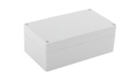 Gabinete plástico para exterior (ip65) de 158 x 90 x 60 mm cierre por tornillos. 
