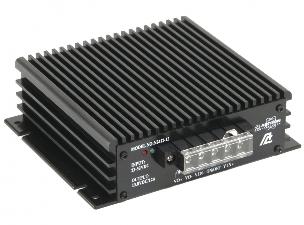 Convertidor dc-dc astron 22- 32vdc, 13.8 vcd, 10 amp)
