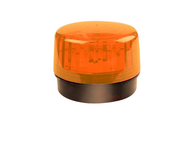 Estrobo color ambar paamon pam-led3 ultra potente con leds individuales/ alámbrico/ material abs de alto impacto/ destello 90xmi