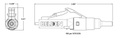 Conector fibra belden ax105202-s1 lc multimodo om3
