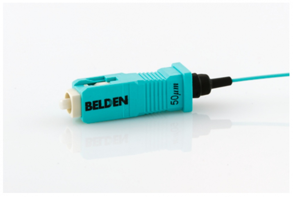 Conector fibra belden ax105207-s1 sc multimodo om3