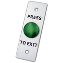 Botón De Salida Axceze AX-B80 Alámbrico De Aluminio