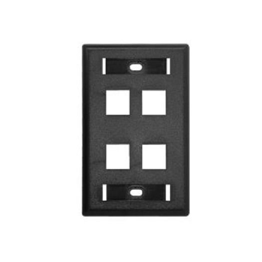 Placa Para Pared Belden AX104163 Key Connect 4 Puertos