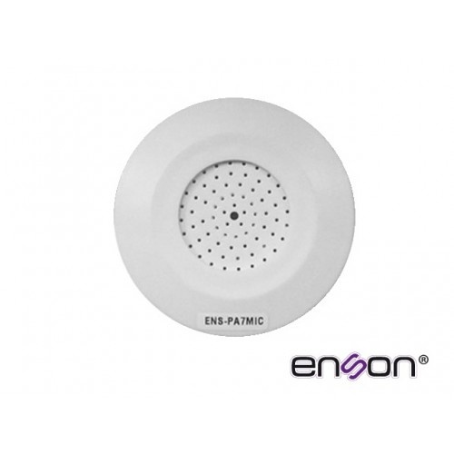 Microfono enson ens-pa7mic tipo counter -35db requiere conectores de alimentación y audio