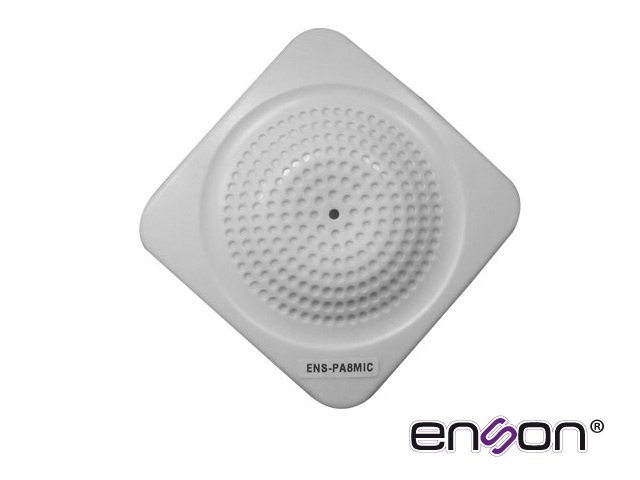 Microfono enson ens-pa8mic tipo acustico -35db requiere conectores de alimentación y audio