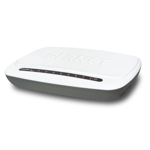 Switch no administrable 8 puertos / planet gsd-804 / 8 puertos rj45 mdi/mid-x / velocidad de transmisión 10/100/1000 mbps / reci